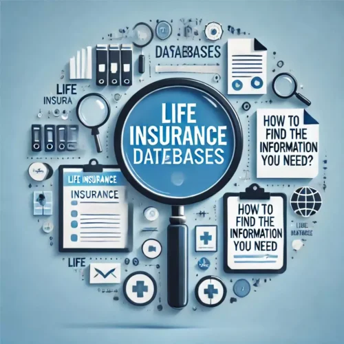 Life Insurance Databases: How to Find the Information You Need