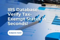 IRS Database: Easily Verify Tax-Exempt Organizations Now