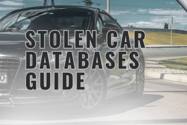 Stolen Car Database: How to Check and Recover Stolen Vehicles