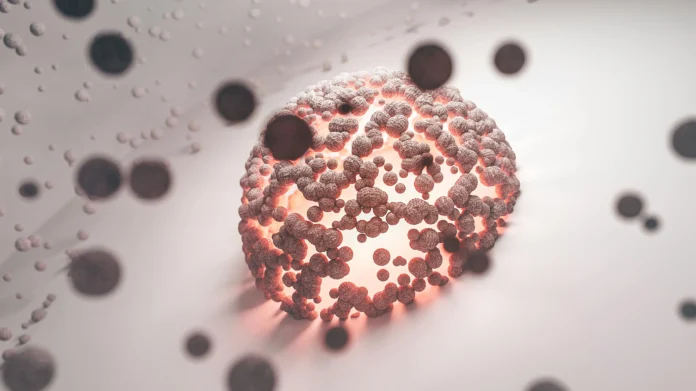 3D molecular visualization representing antibody structure and interaction, related to structural antibody database research